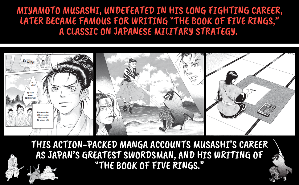 The Real Musashi: The Manga Edition by Kozo Kaku & Touru Sugita