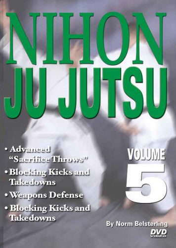 Nihon Jujutsu 5 DVD Set by Norm Belsterling