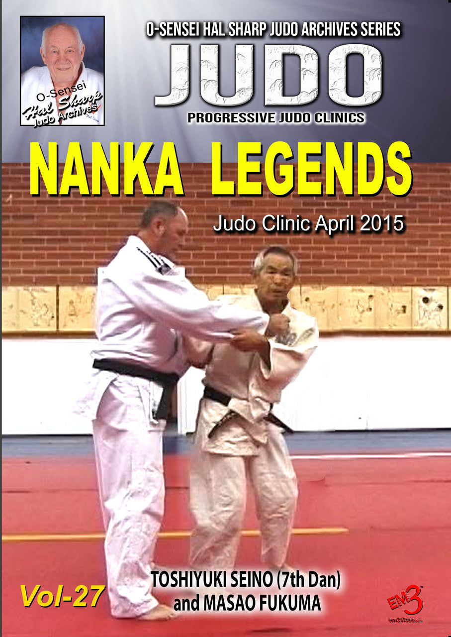Nanka Legends Judo Clinic DVD by Toshiyuki Seino