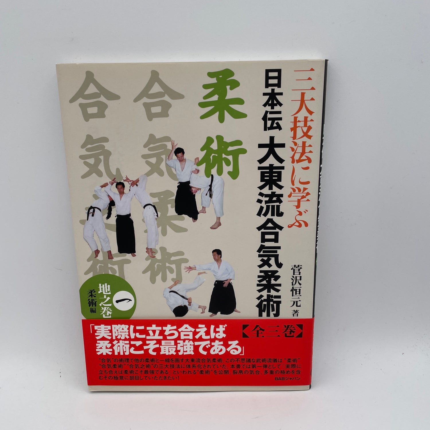 日本伝大東流合気柔術 Book 1: 柔術 菅沢高玄著 (中古品) 