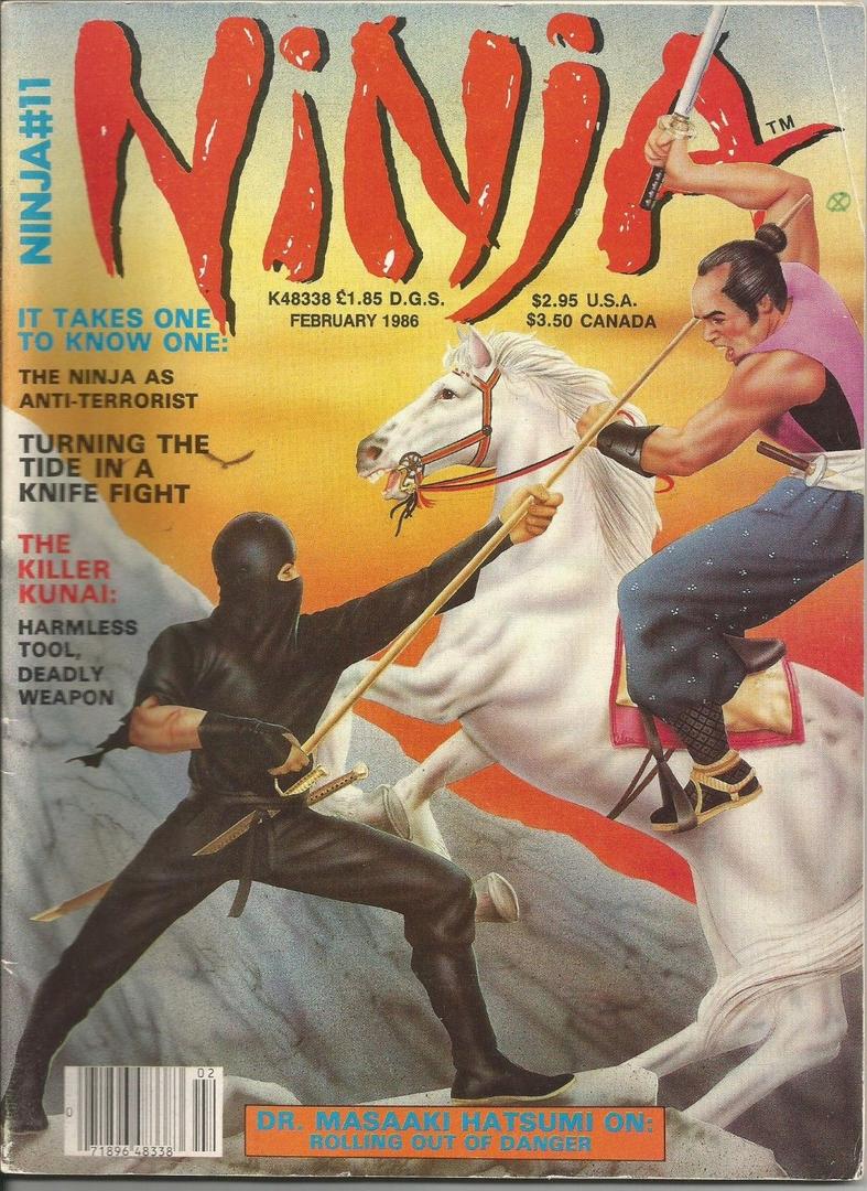 Ninja Magazine #11 (1986) (Preowned)