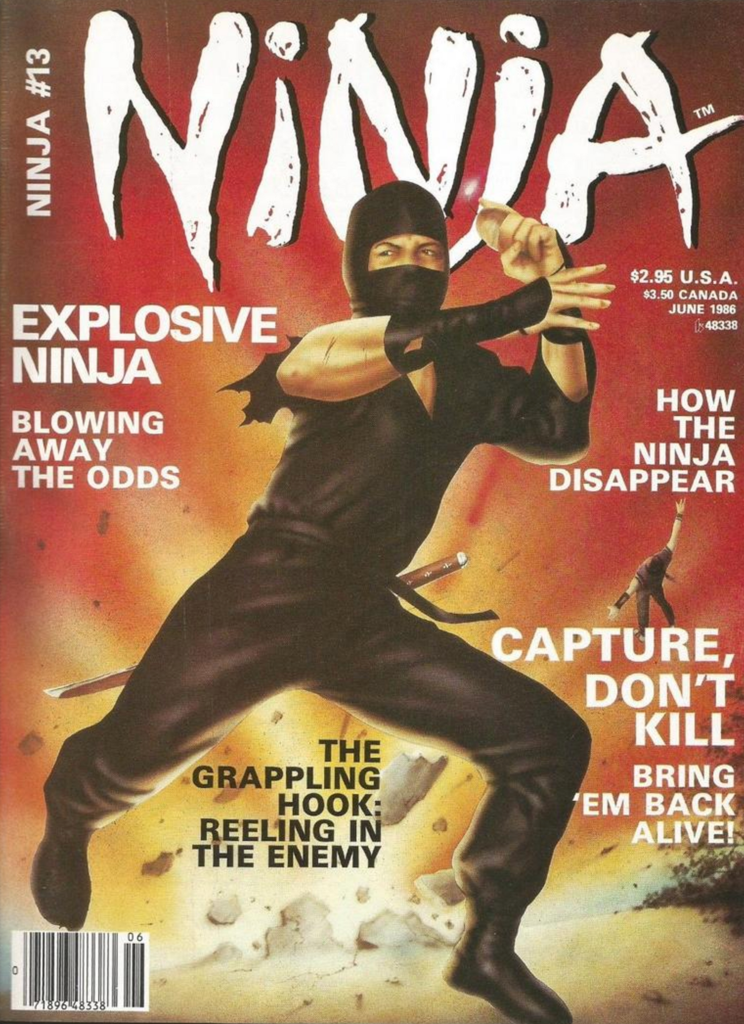 Ninja Magazine #13 (1986) (Preowned)