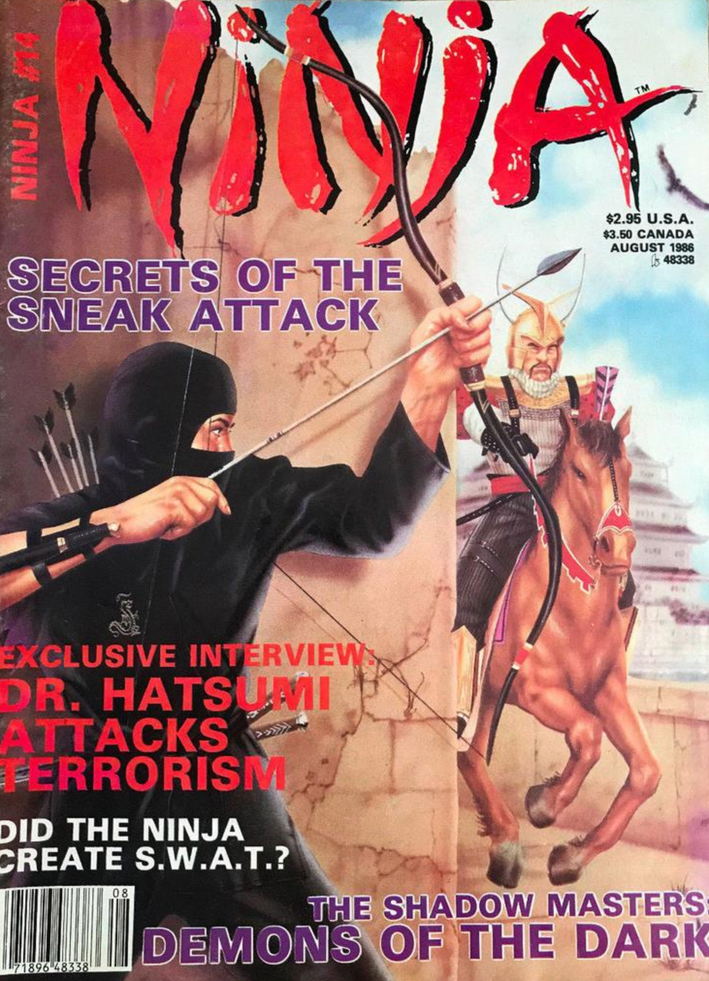 Ninja Magazine #14 (1986) (Preowned)