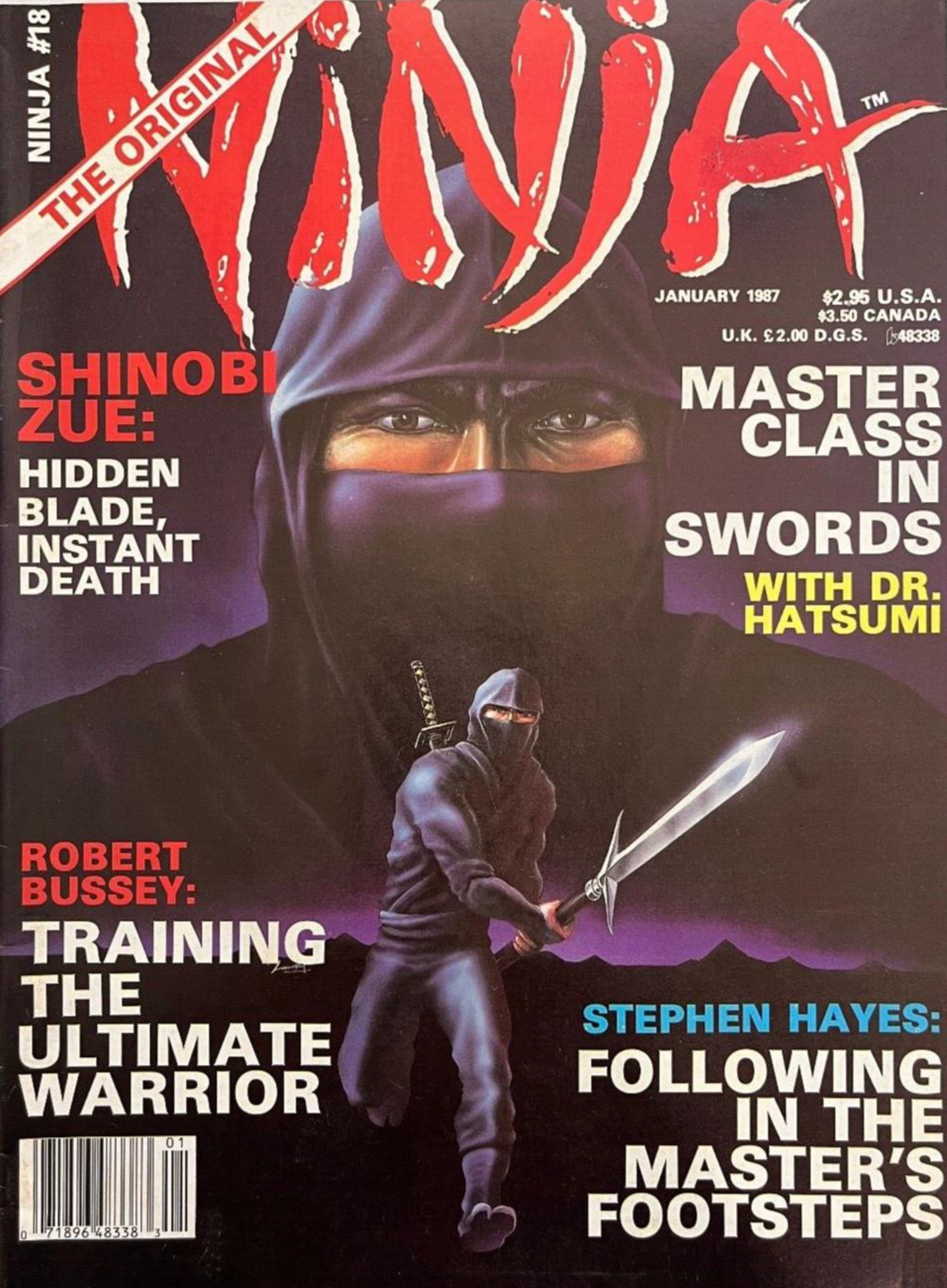 Ninja Magazine #18 (1987) (Preowned)