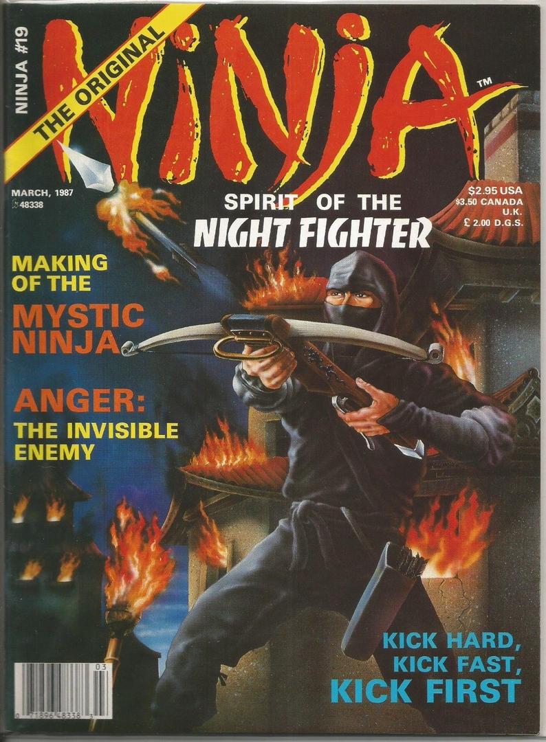 Ninja Magazine #19 (1987) (Preowned)