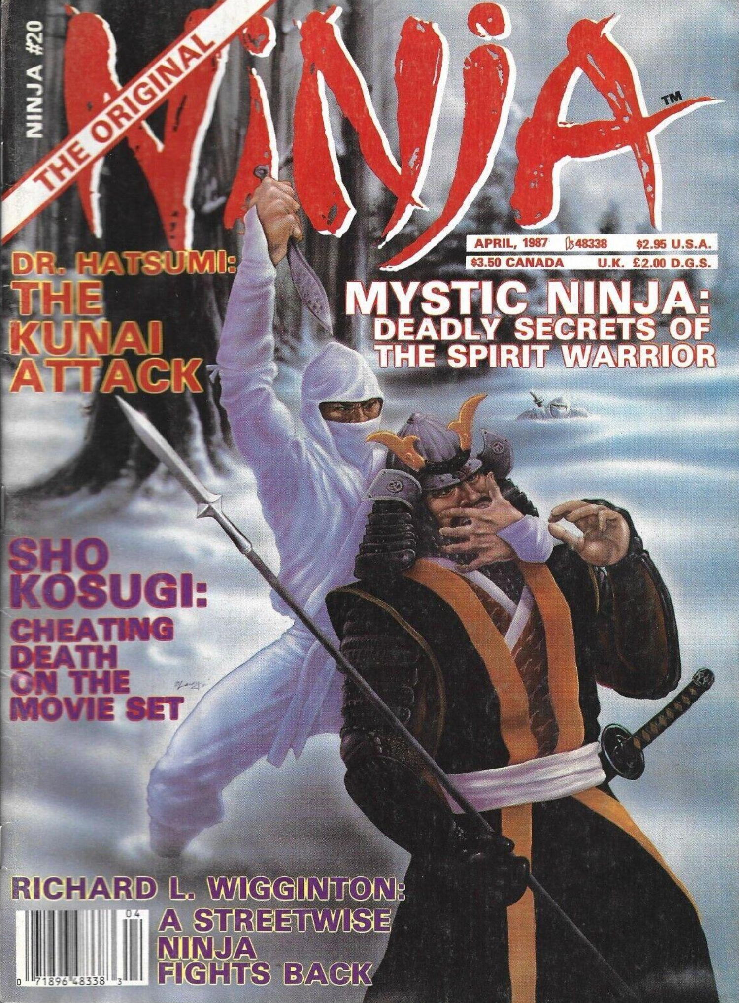 Ninja Magazine #20 (1987) (Preowned)