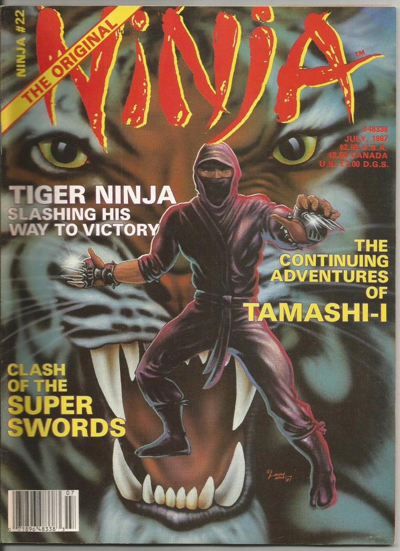 Ninja Magazine #22 (1987) (Preowned)