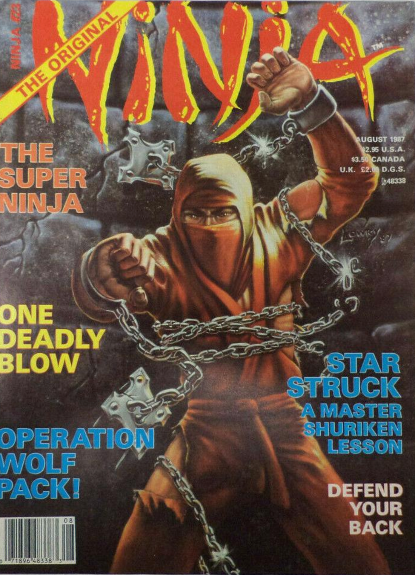 Ninja Magazine #23 (1987) (Preowned)