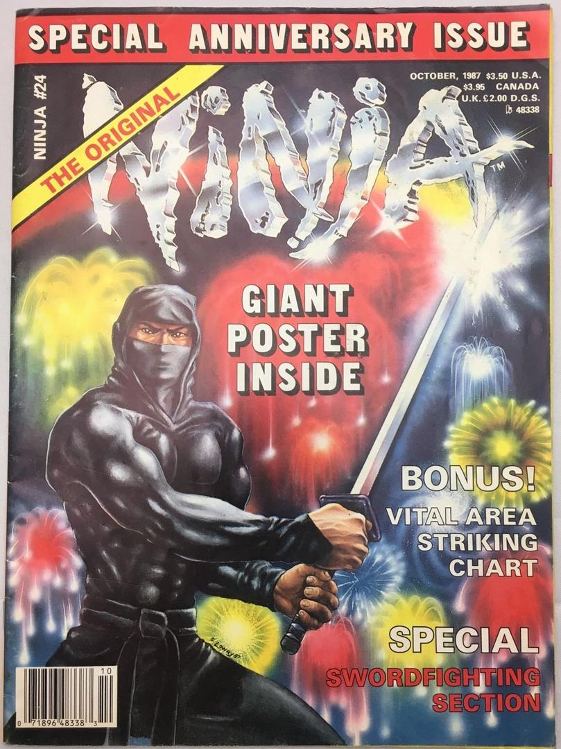 Ninja Magazine #24 (1987) (Preowned)