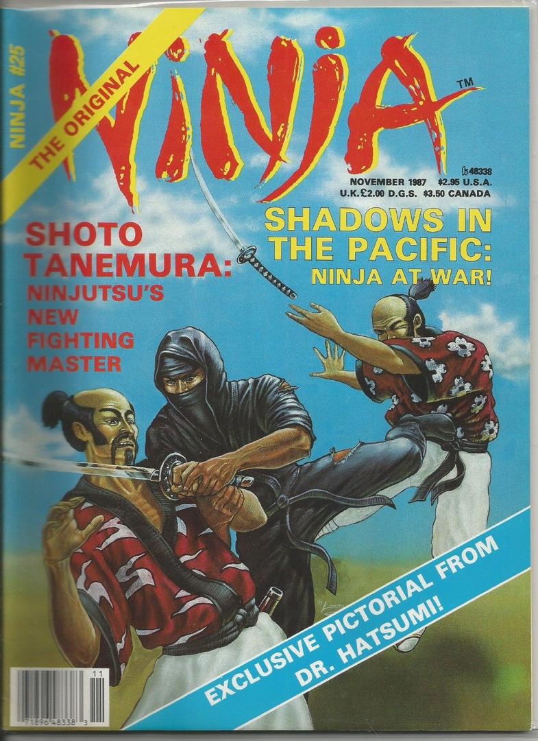 Ninja Magazine #25 (1987) (Preowned)
