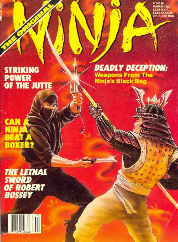 Ninja Magazine #28 (1988) (Preowned)