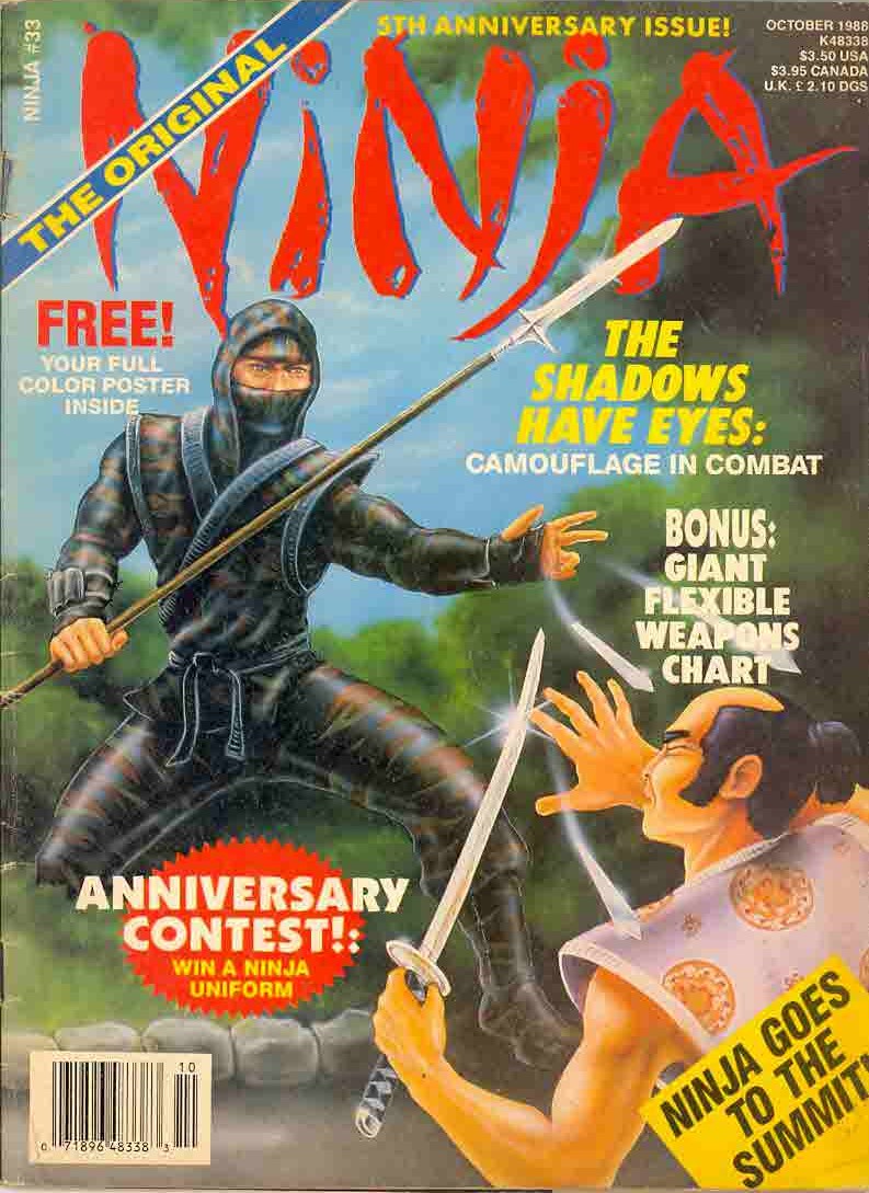 Ninja Magazine #33 (1988) (Preowned)
