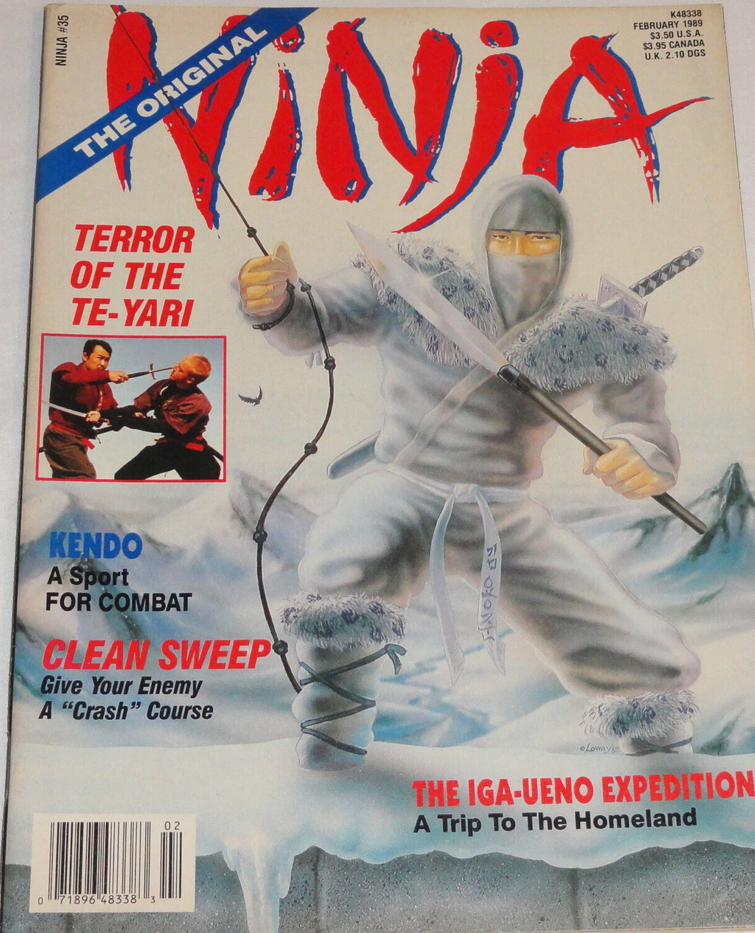 Ninja Magazine #35 (1989) (Preowned)