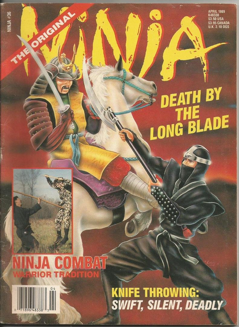 Ninja Magazine #36 (1989) (Preowned)