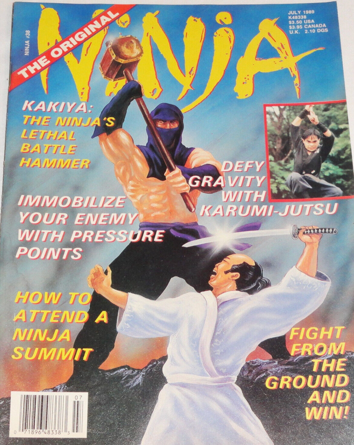 Ninja Magazine #38 (1989) (Preowned)