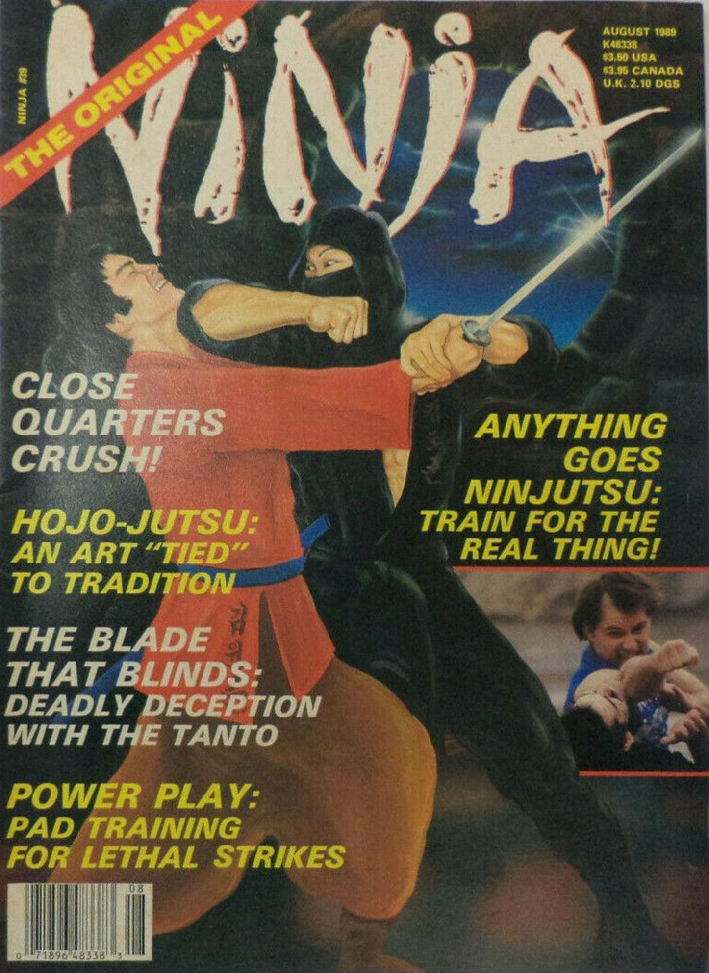 Ninja Magazine #39 (1989) (Preowned)