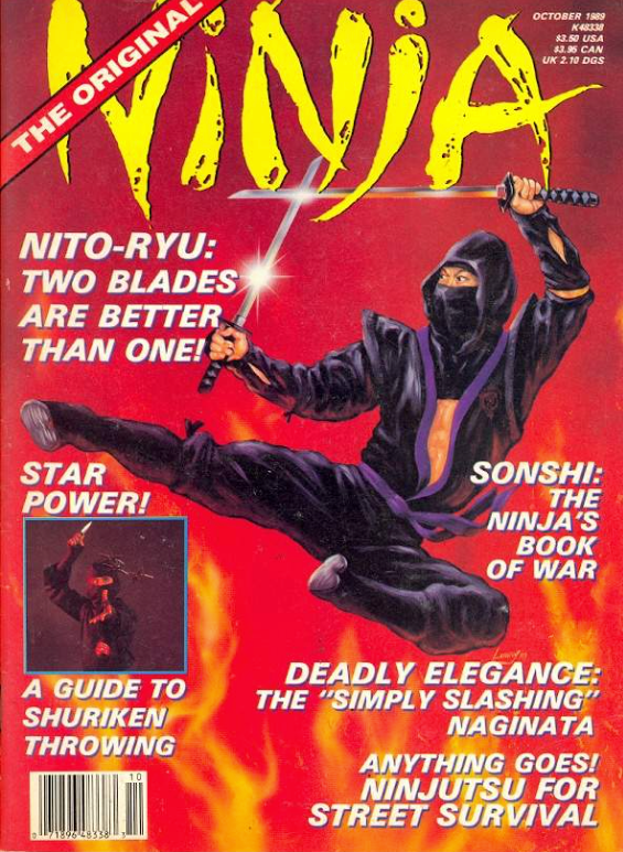 Ninja Magazine #40 (1989) (Preowned)