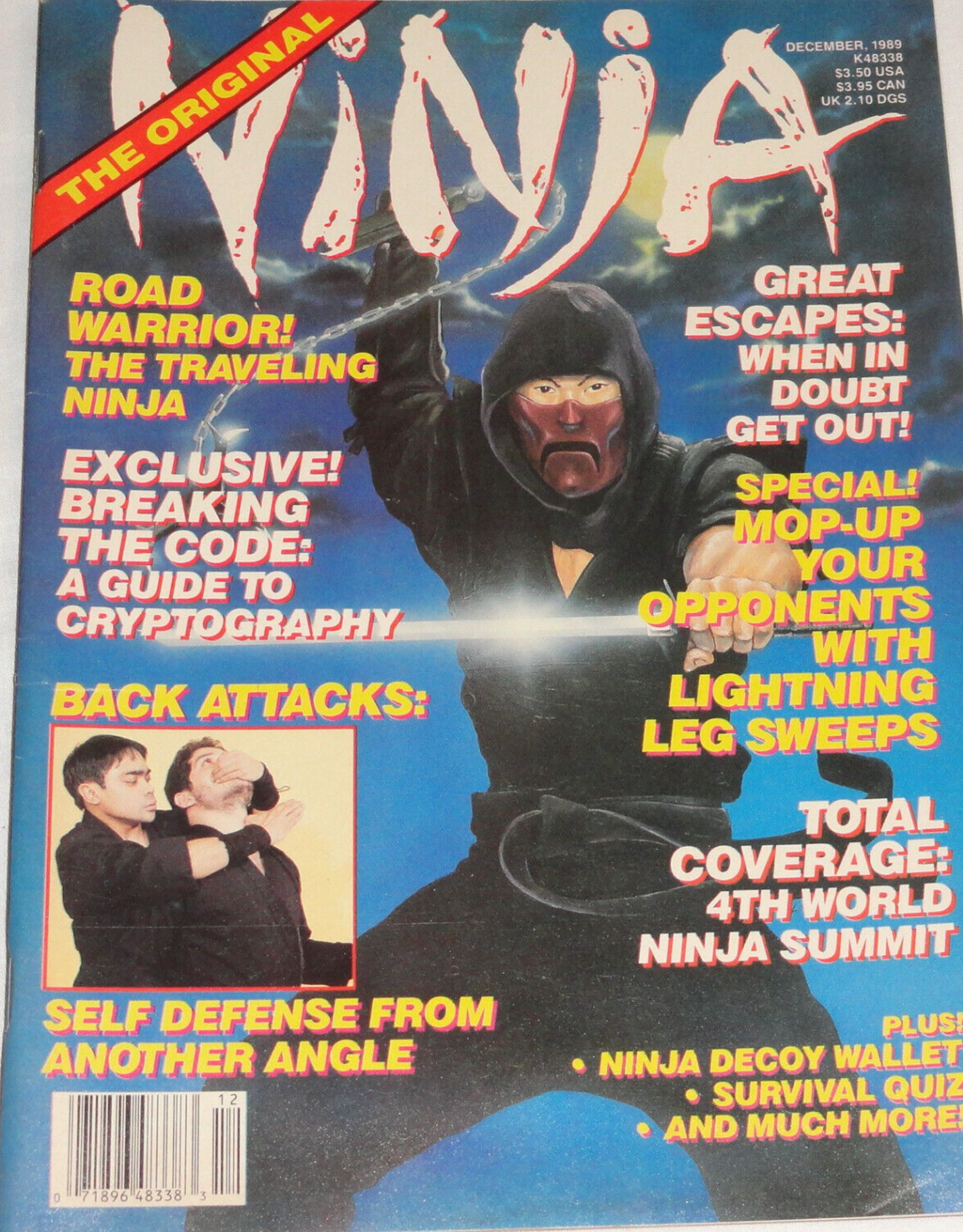 Ninja Magazine #41 (1989) (Preowned)