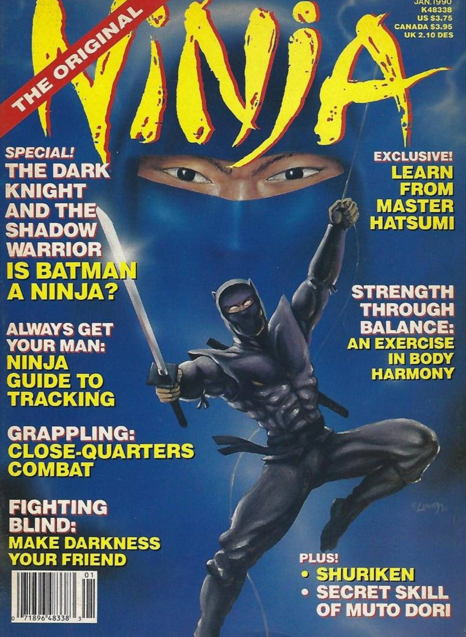 Ninja Magazine #42 (1990) (Preowned)