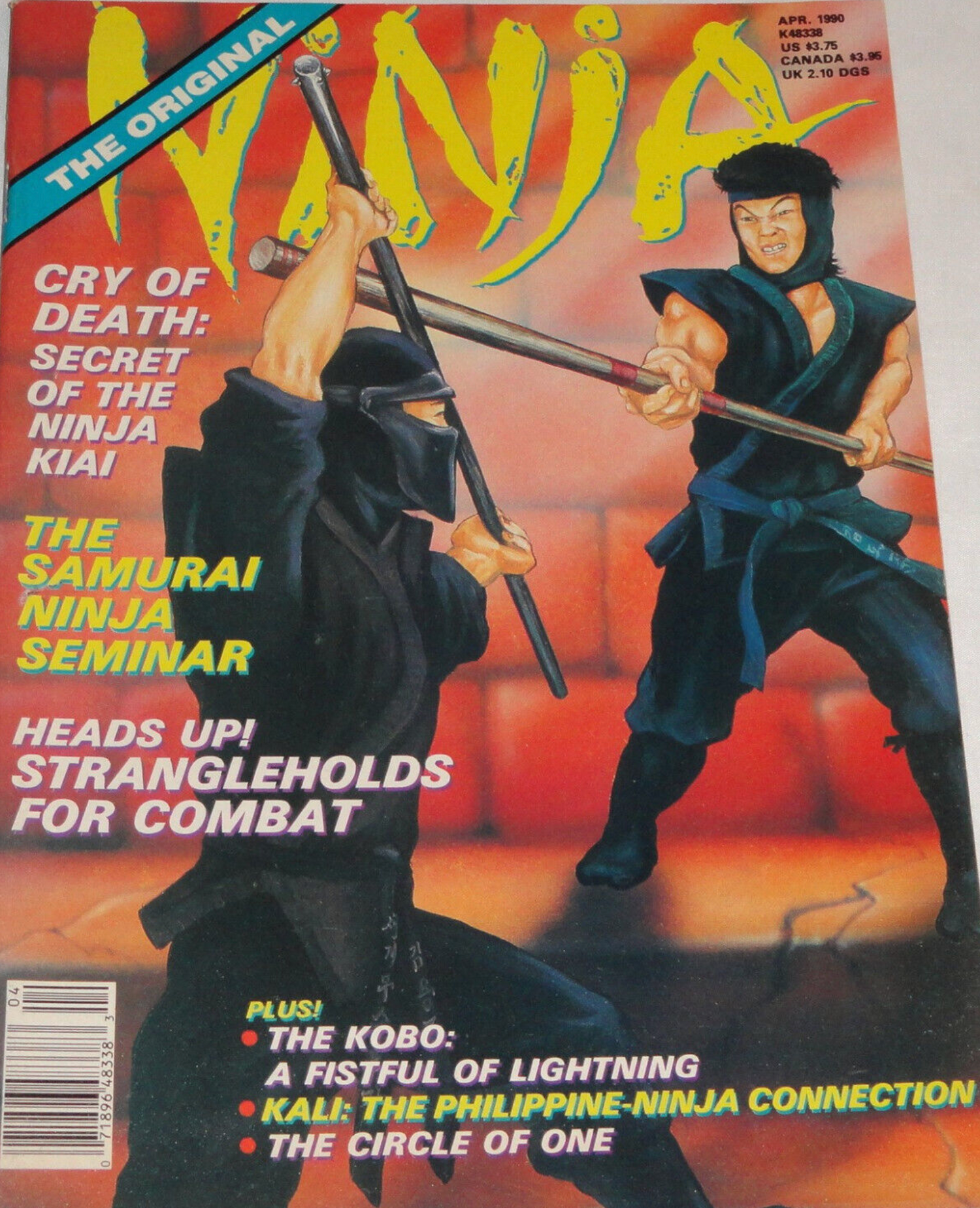 Ninja Magazine #44 (1990) (Preowned)