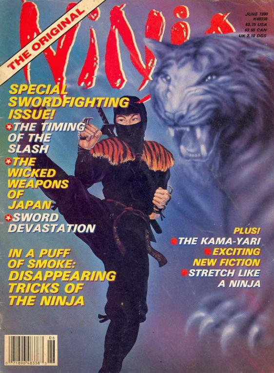 Ninja Magazine #45 (1990) (Preowned)