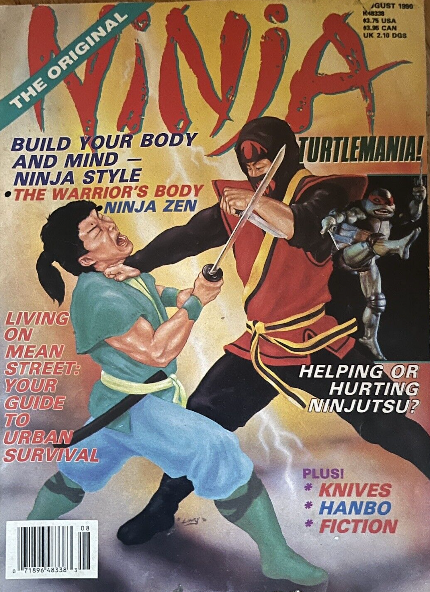 Ninja Magazine #46 (1990) (Preowned)