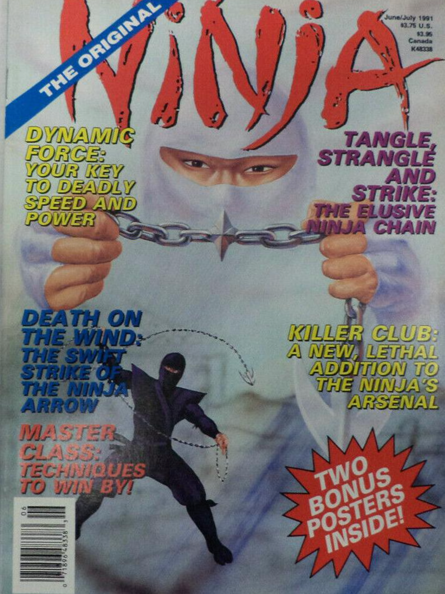 Ninja Magazine #49 (1991) (Preowned)