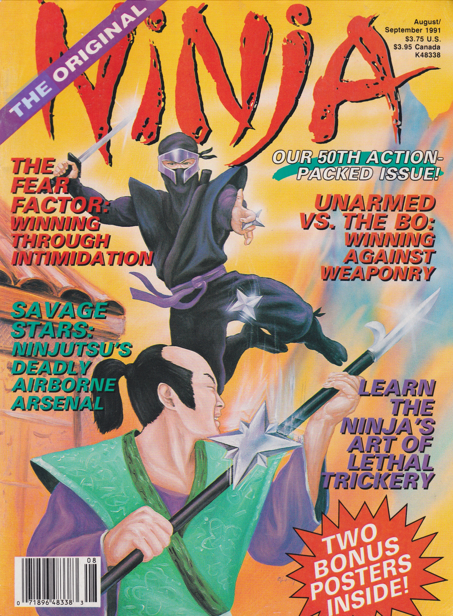 Ninja Magazine #50 (1991) (Preowned)