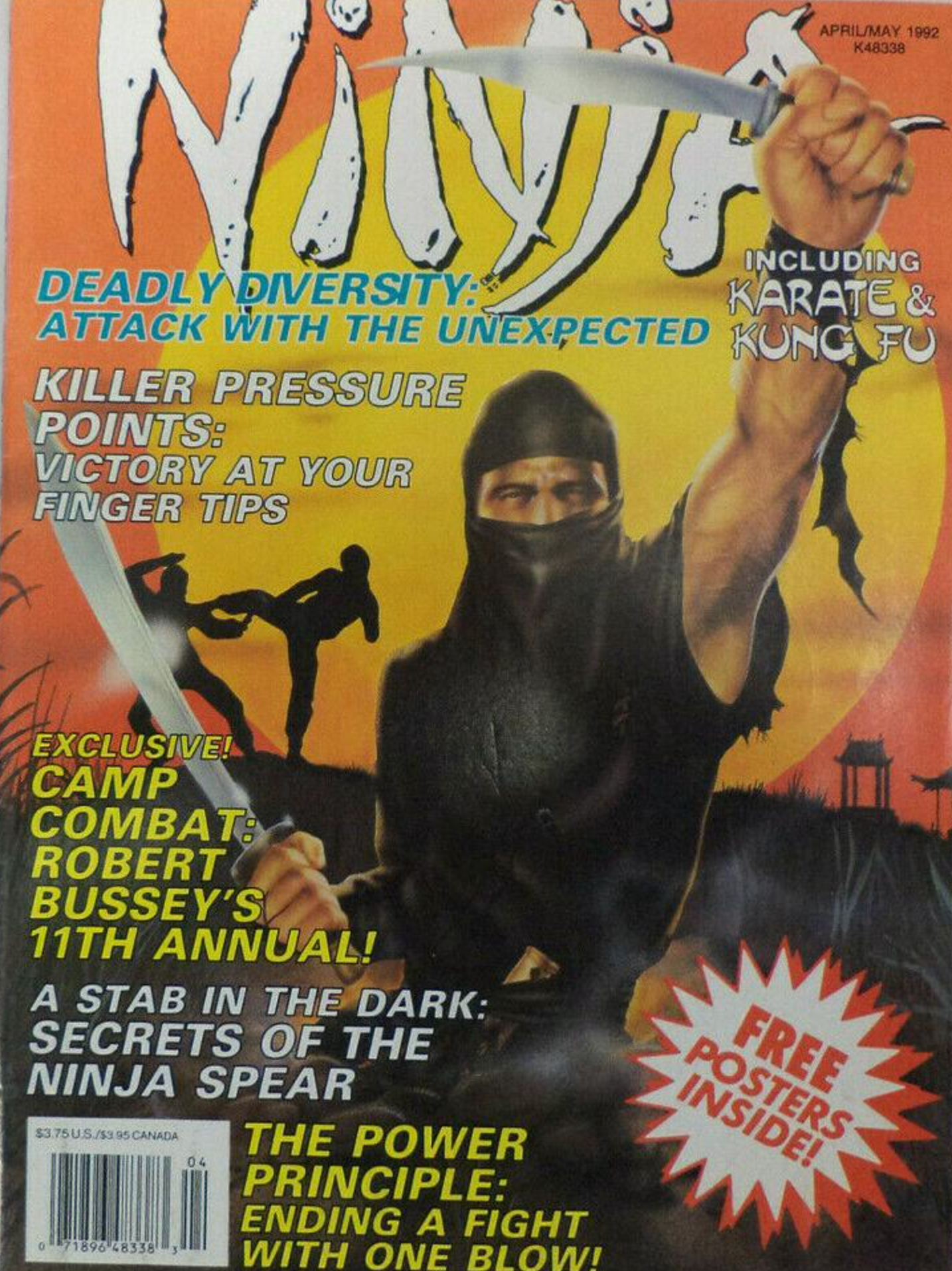 Ninja Magazine #54 (1992) (Preowned)