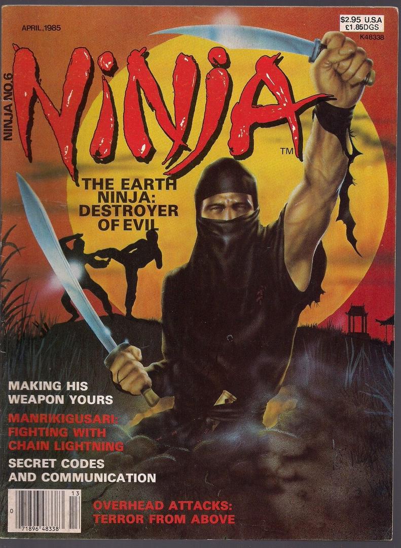 Ninja Magazine #6 (1985) (Preowned)