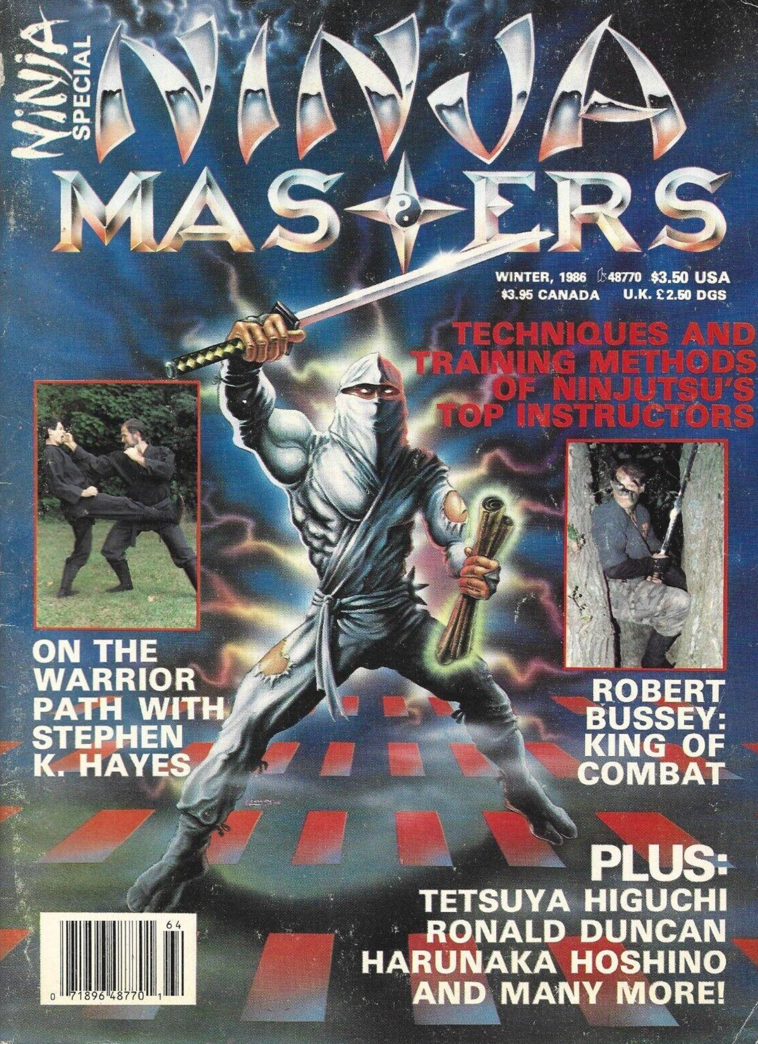 Ninja Masters Magazine (1986) (Preowned)