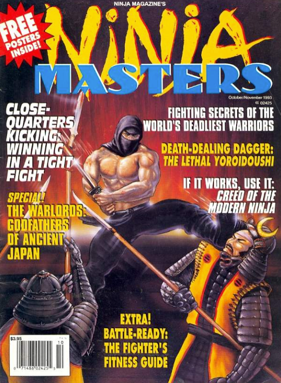 Ninja Masters Magazine #4 (1993) (Preowned)