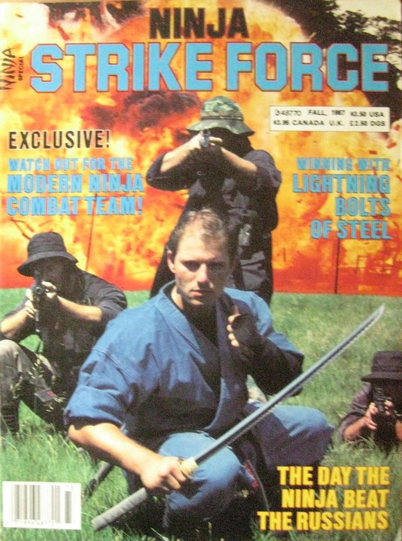 Ninja Strike Force Magazine (1987) (Preowned)