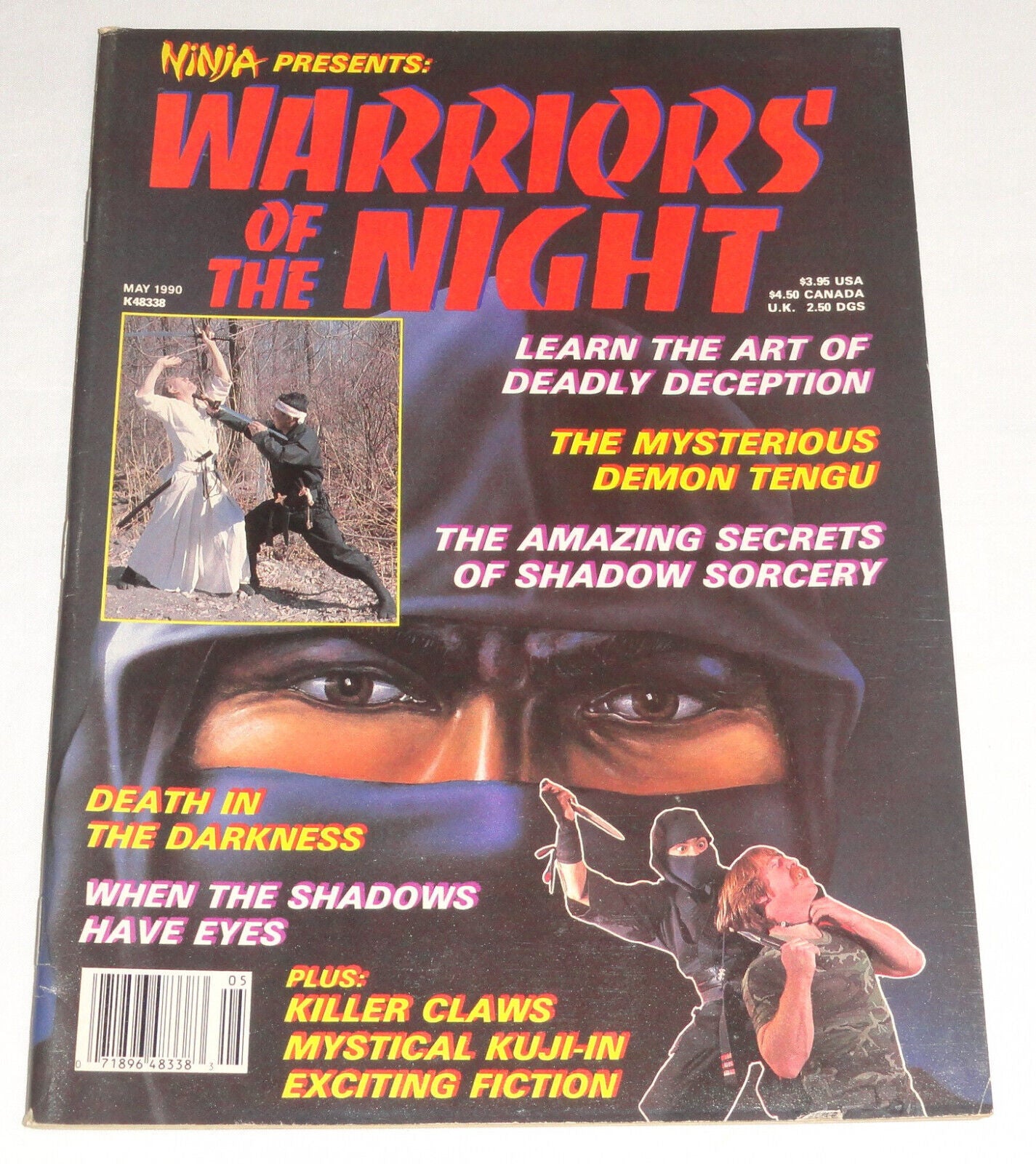 Ninja Warriors of the Night Magazine (1990) (Preowned)
