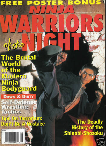 Ninja Warriors of the Night Magazine #5 (1994) (Preowned)