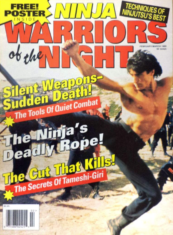 Ninja Warriors of the Night Magazine #6 (1995) (Preowned)