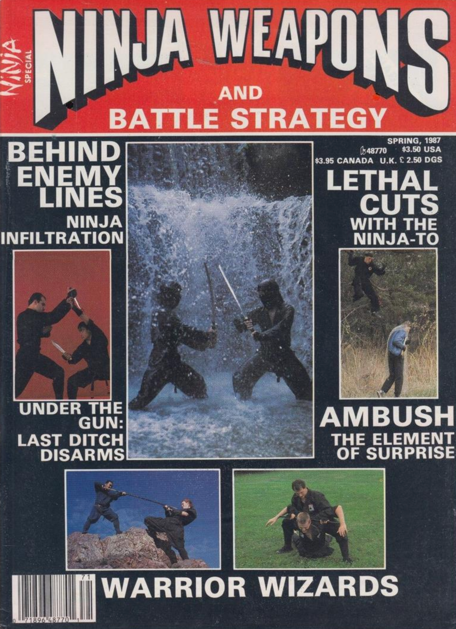 Ninja Weapons & Battle Strategy Magazine (1987) (Preowned)