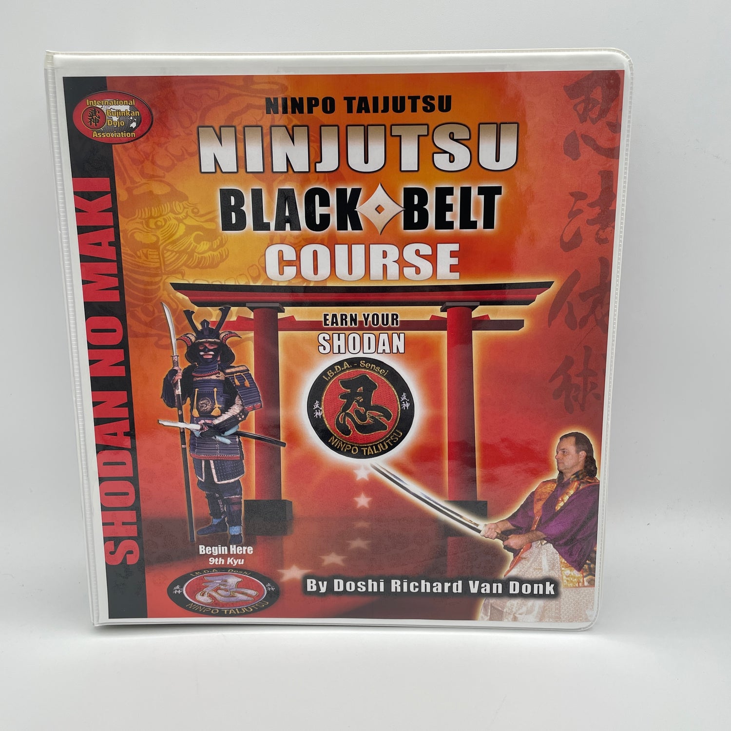 Ninjutsu Black Belt Home Study Course by Richard Van Donk (Preowned)