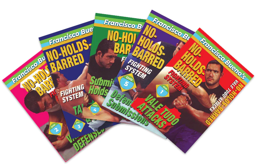 No Holds Barred Fighting System 5 DVD Set by Francisco Bueno