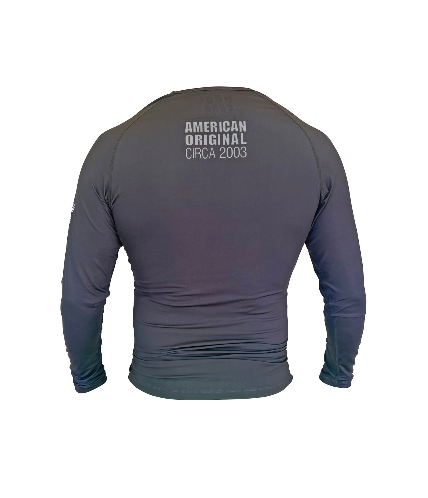 Core Long Sleeve Rash Guard - NEW JERSEY GRAY