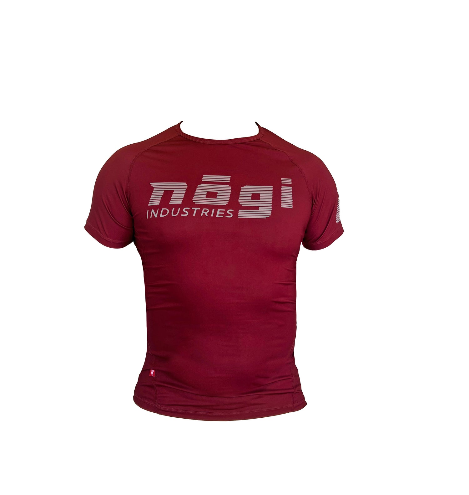 Core Short Sleeve Rash Guard - MERLOT RED