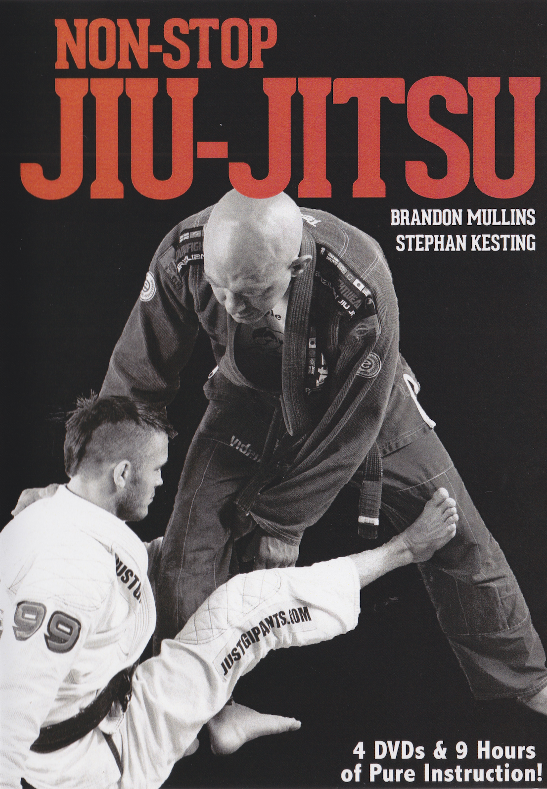 DVD Non-Stop Jiu-Jitsu 4 de Stephan Kesting y Brandon Mullins
