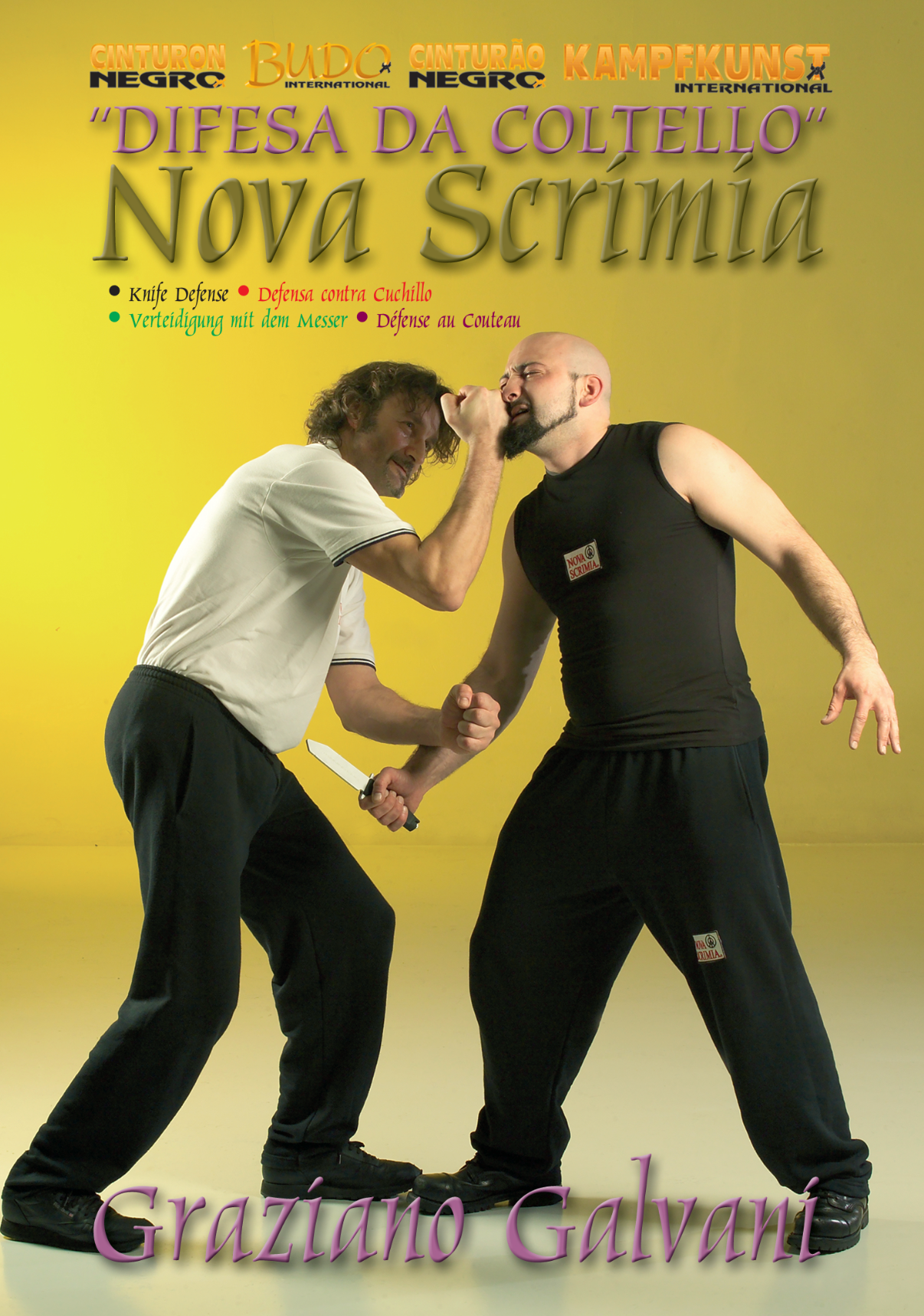 Nova Scrimia Knife Defense DVD by Graziano Galvani