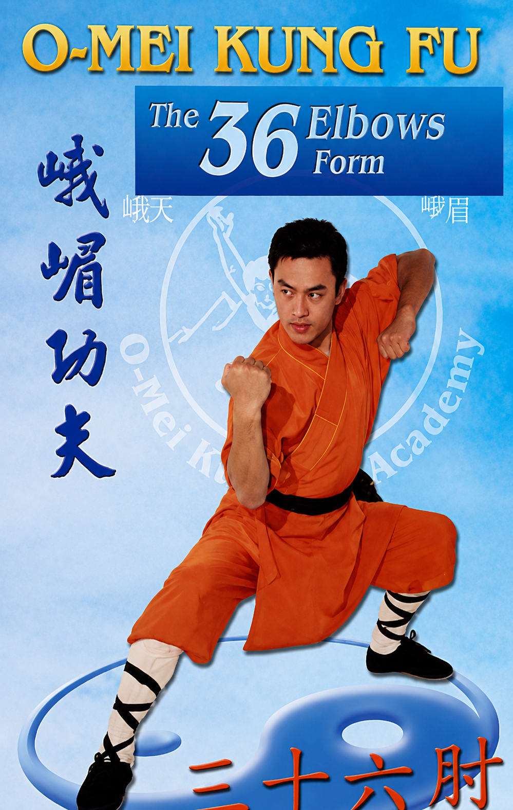 O-Mei Kung Fu 36 Elbows DVD by Tony Chen