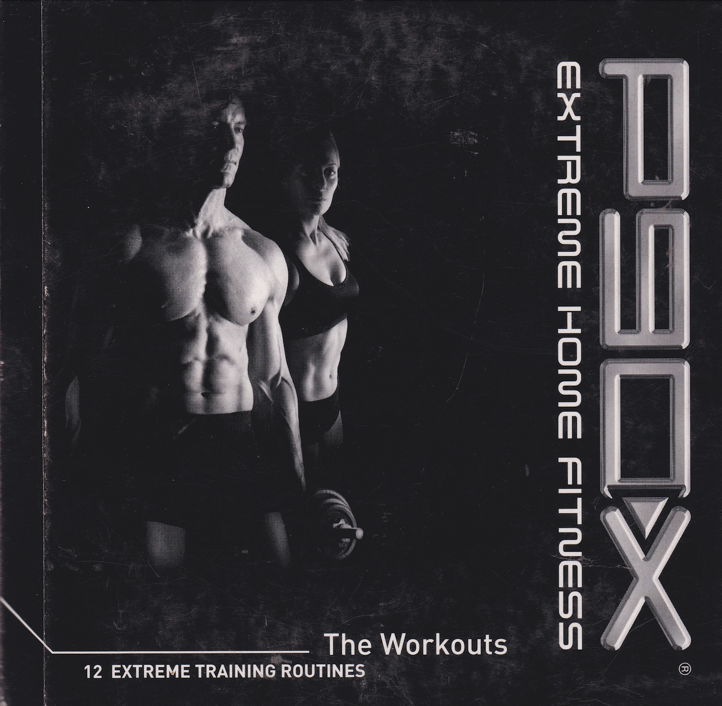 P90x Extreme Home Fitness 13 DVD Set with Tony Horton (Preowned)