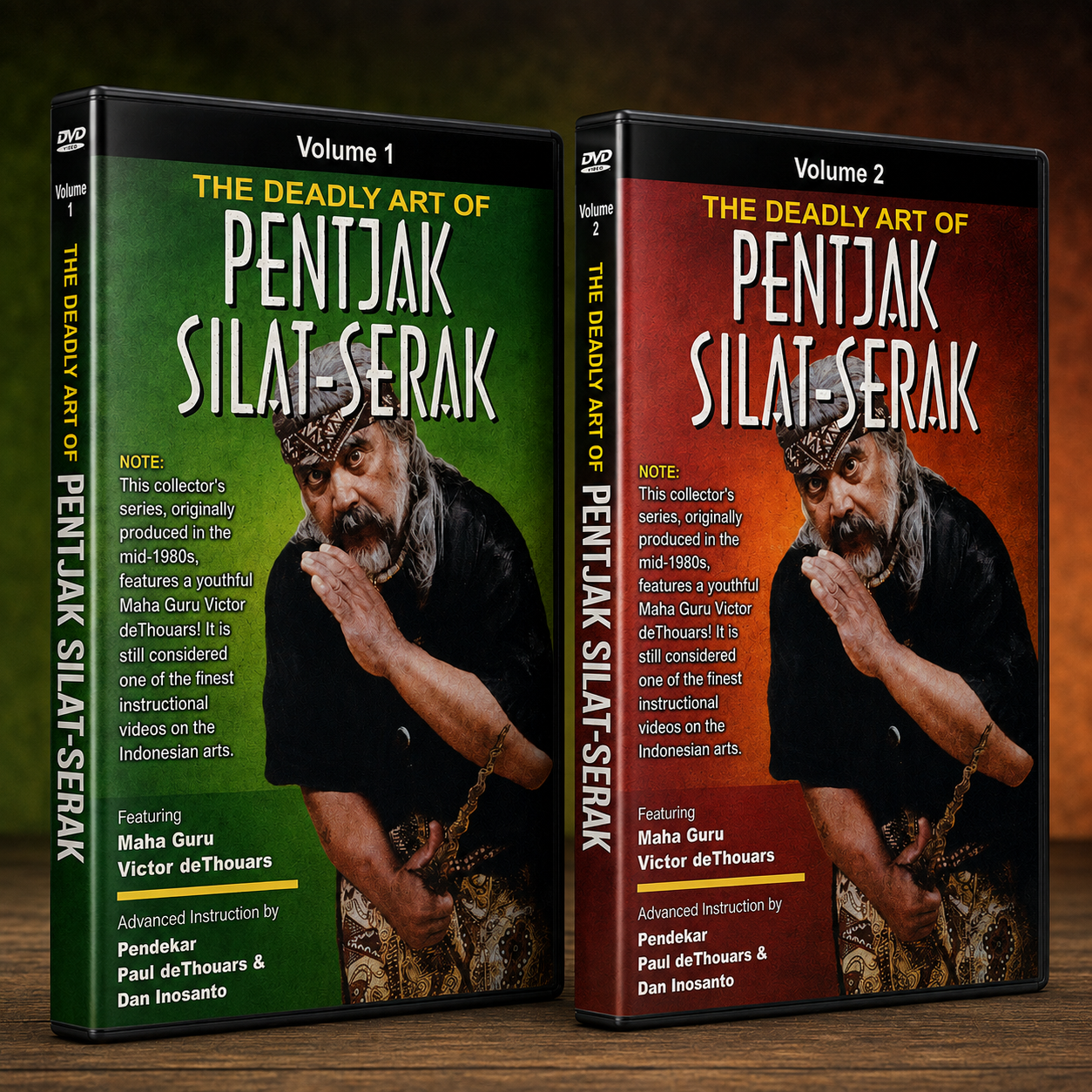 Pentjak Silat Serak 2 DVD Set with Victor deThouars