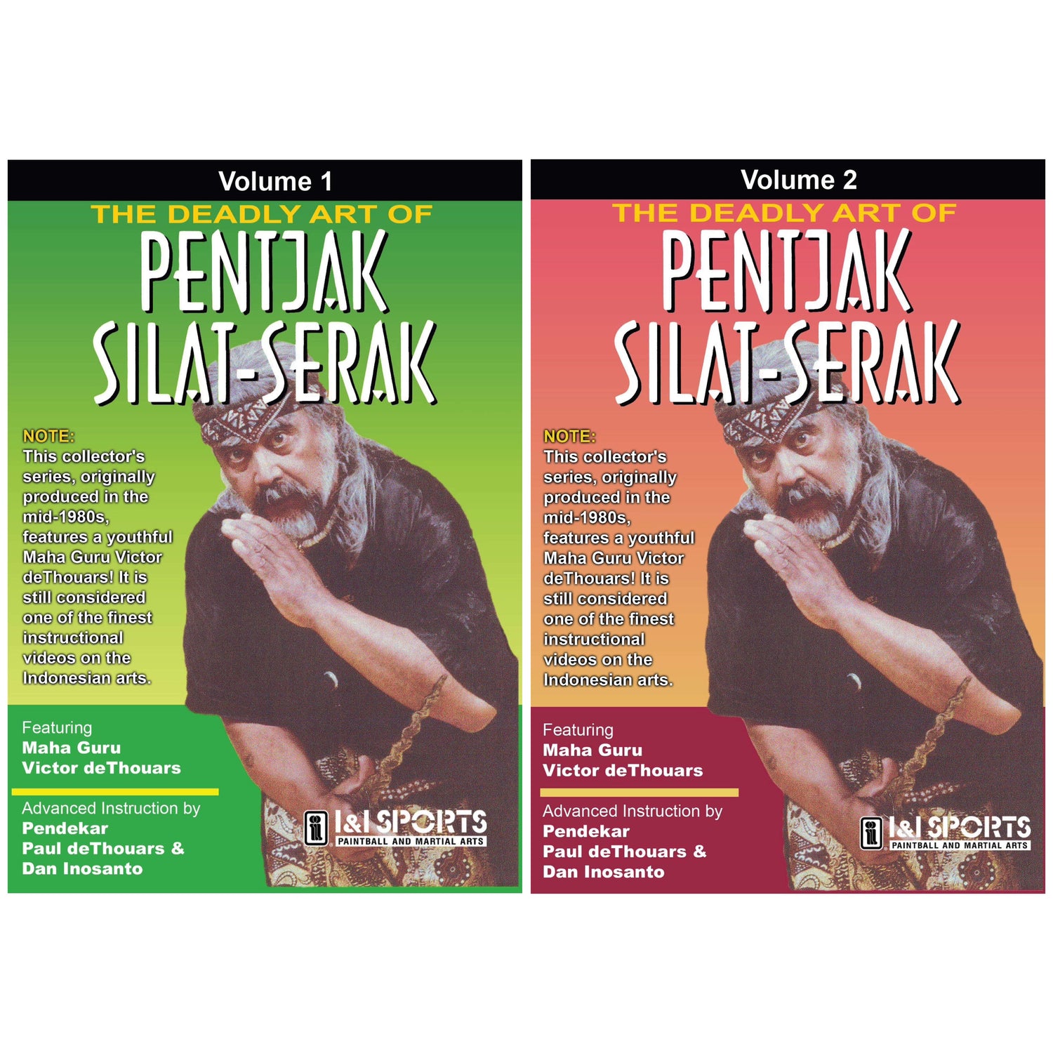 Pentjak Silat Serak 2 DVD Set with Victor deThouars