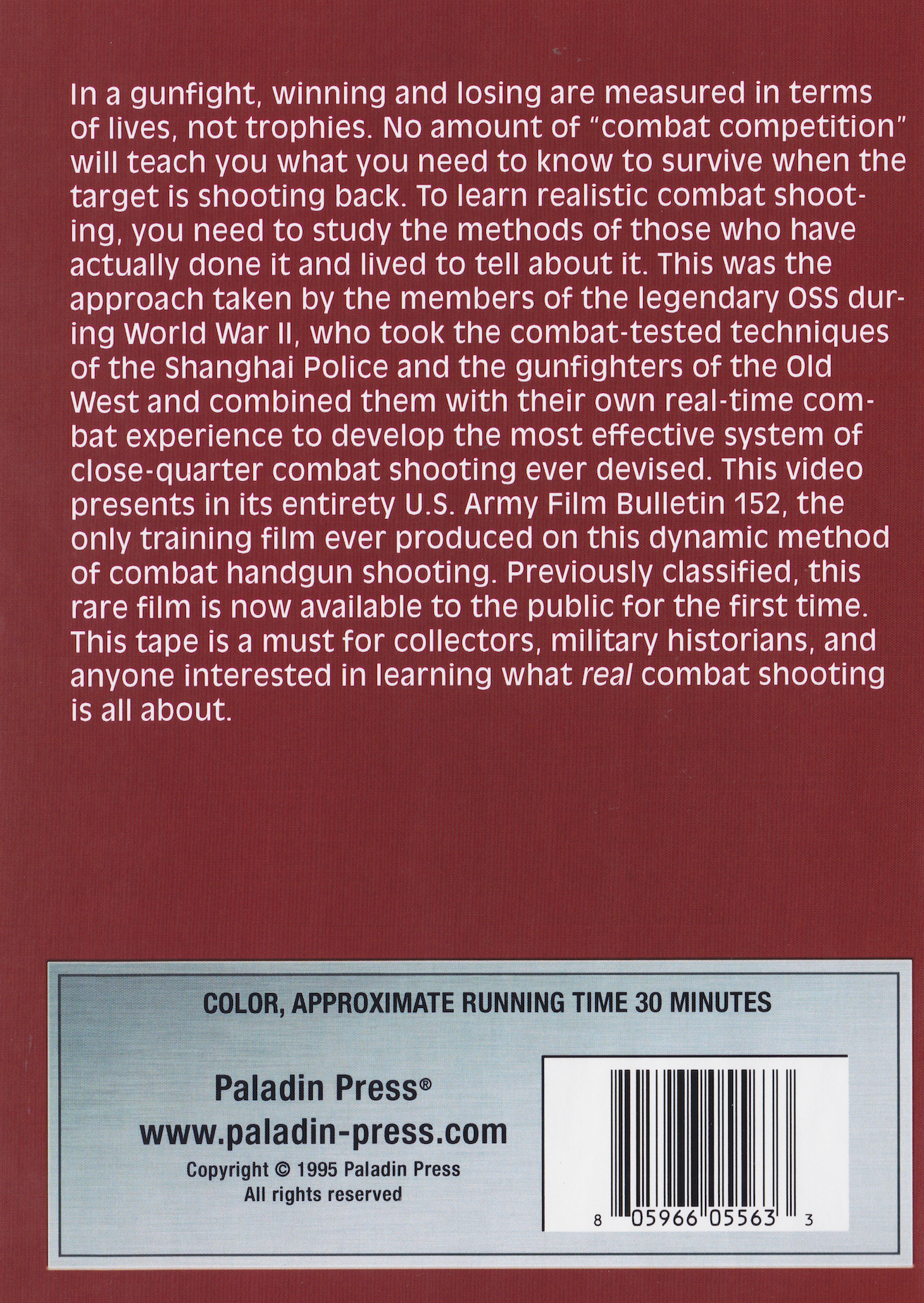 Point Shooting: Battle-Proven Methods of Combat Handgunning DVD