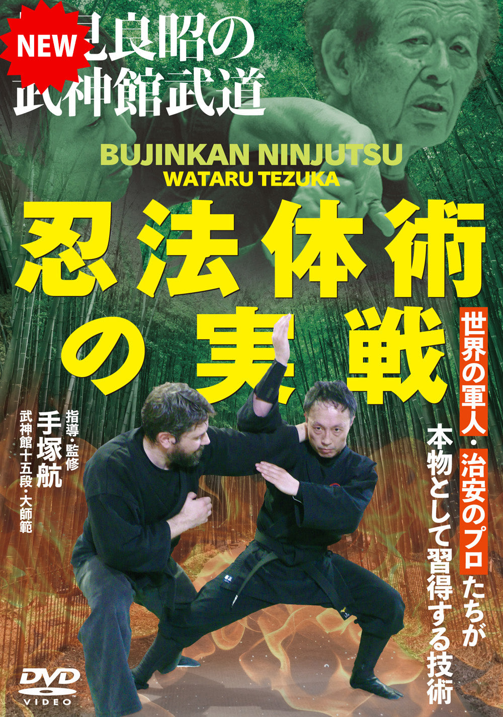 Practical Application of Bujinkan Ninpo Taijutsu DVD by Wataru Tezuka