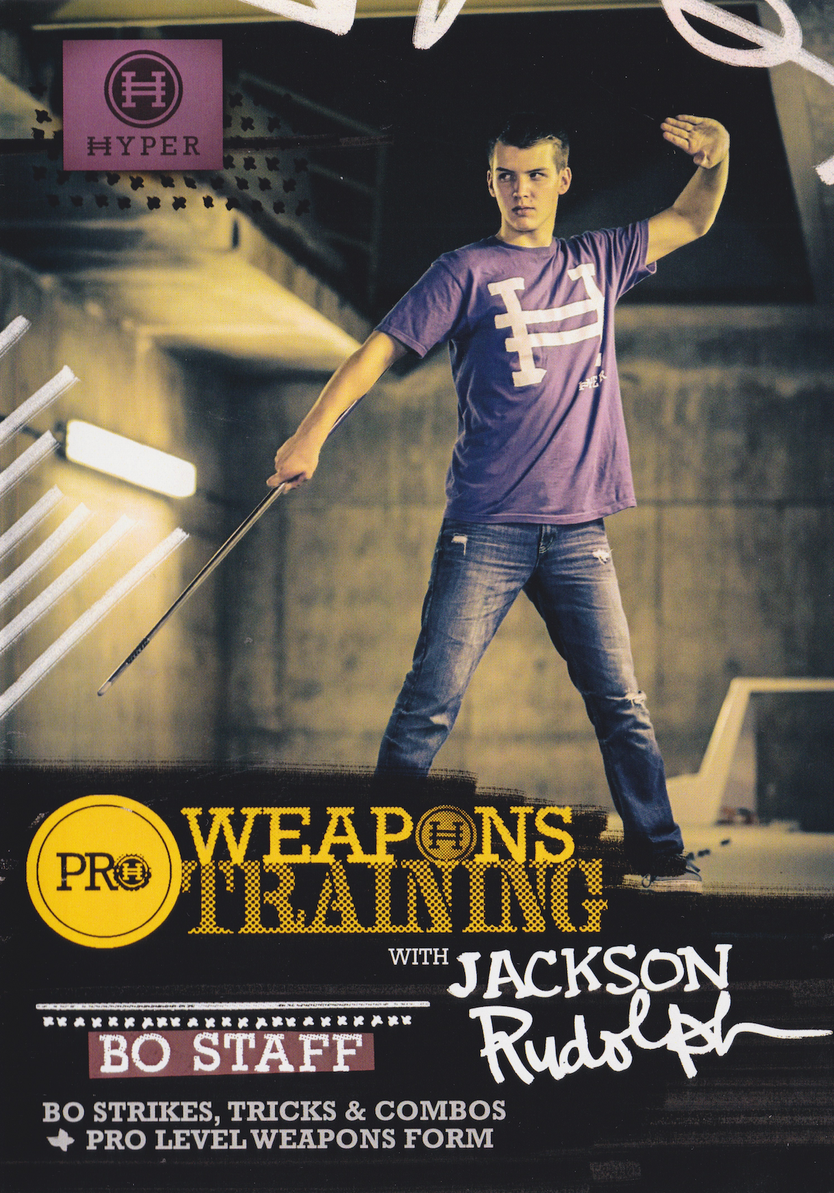 Pro Weapons Training: Bo Staff DVD with Jackson Rudolph (Preowned)